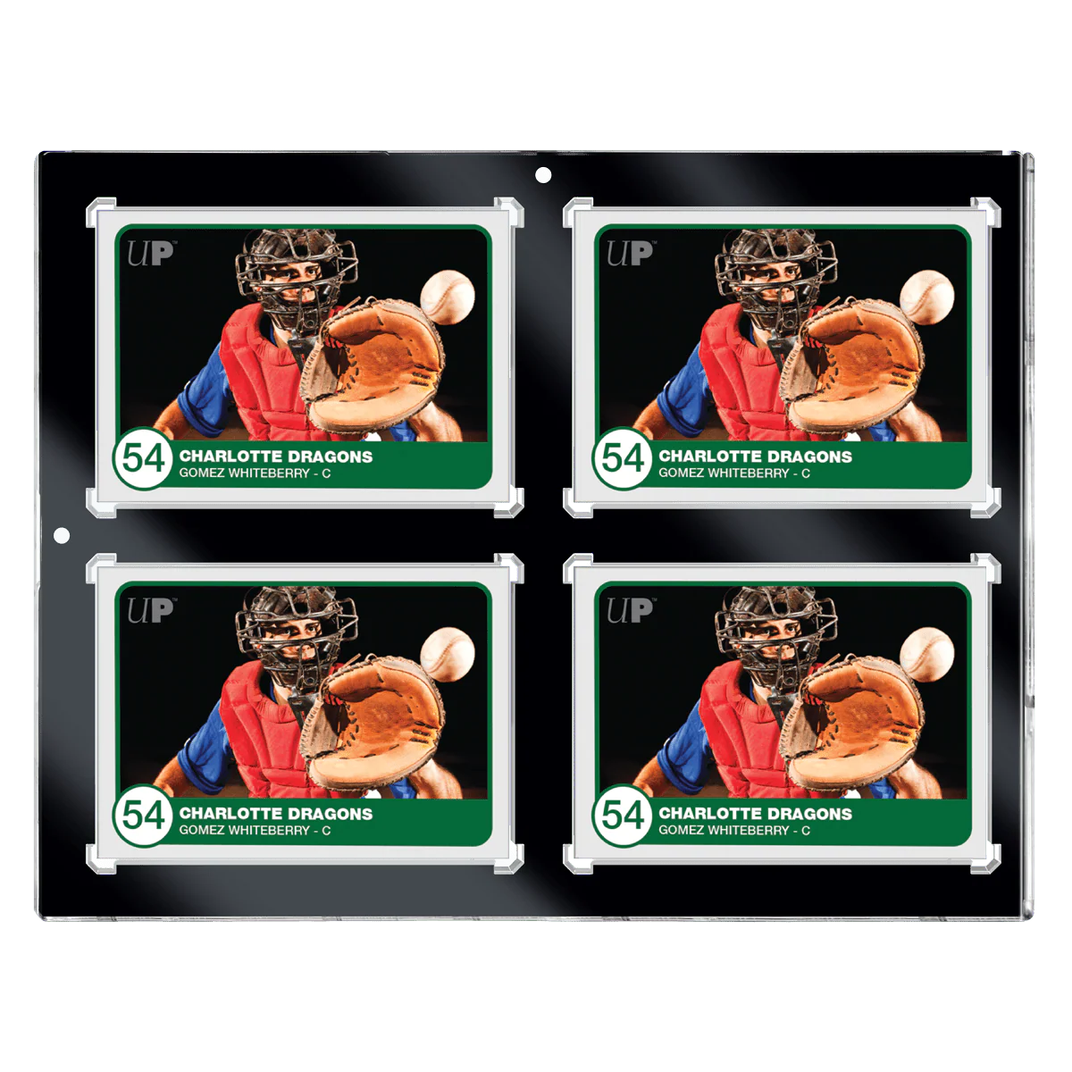 130PT 4-Card Black Border UV ONE-TOUCH® Magnetic Holder - Image 2