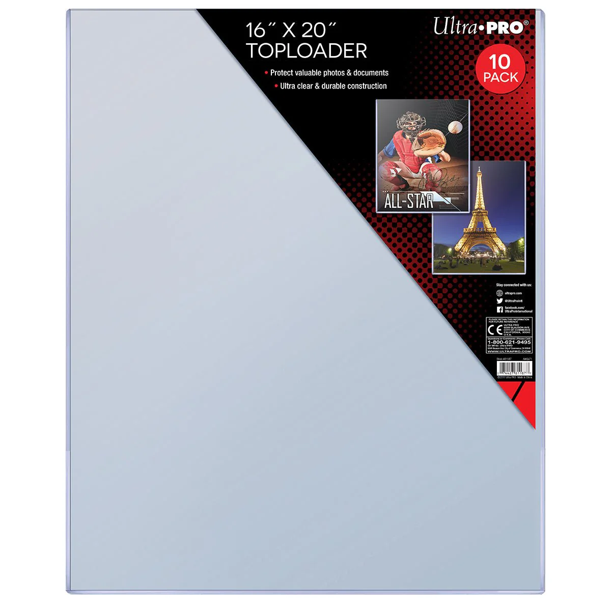 16" x 20" TOPLOADER® (10ct)