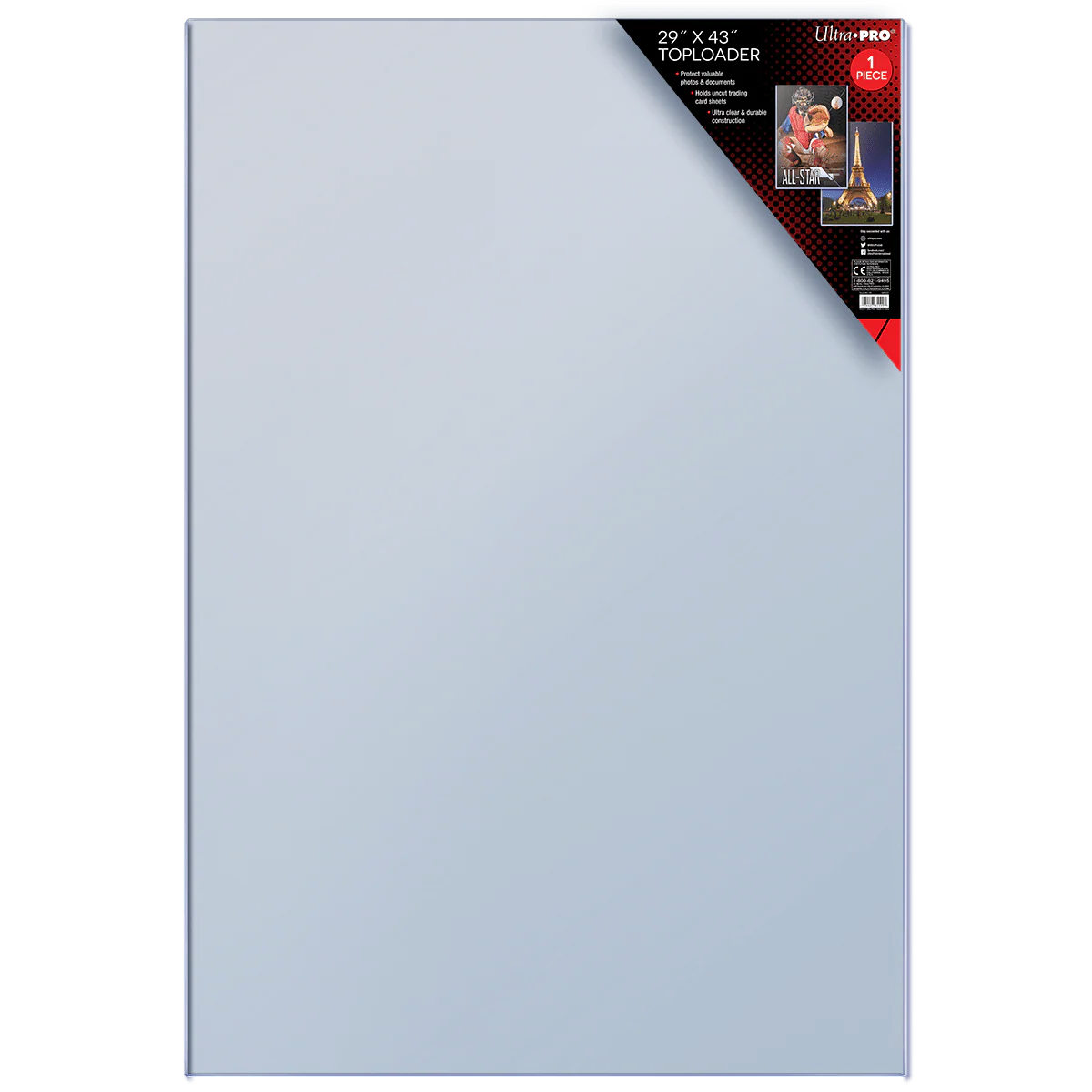 29" x 43" Uncut Sheet TOPLOADER®