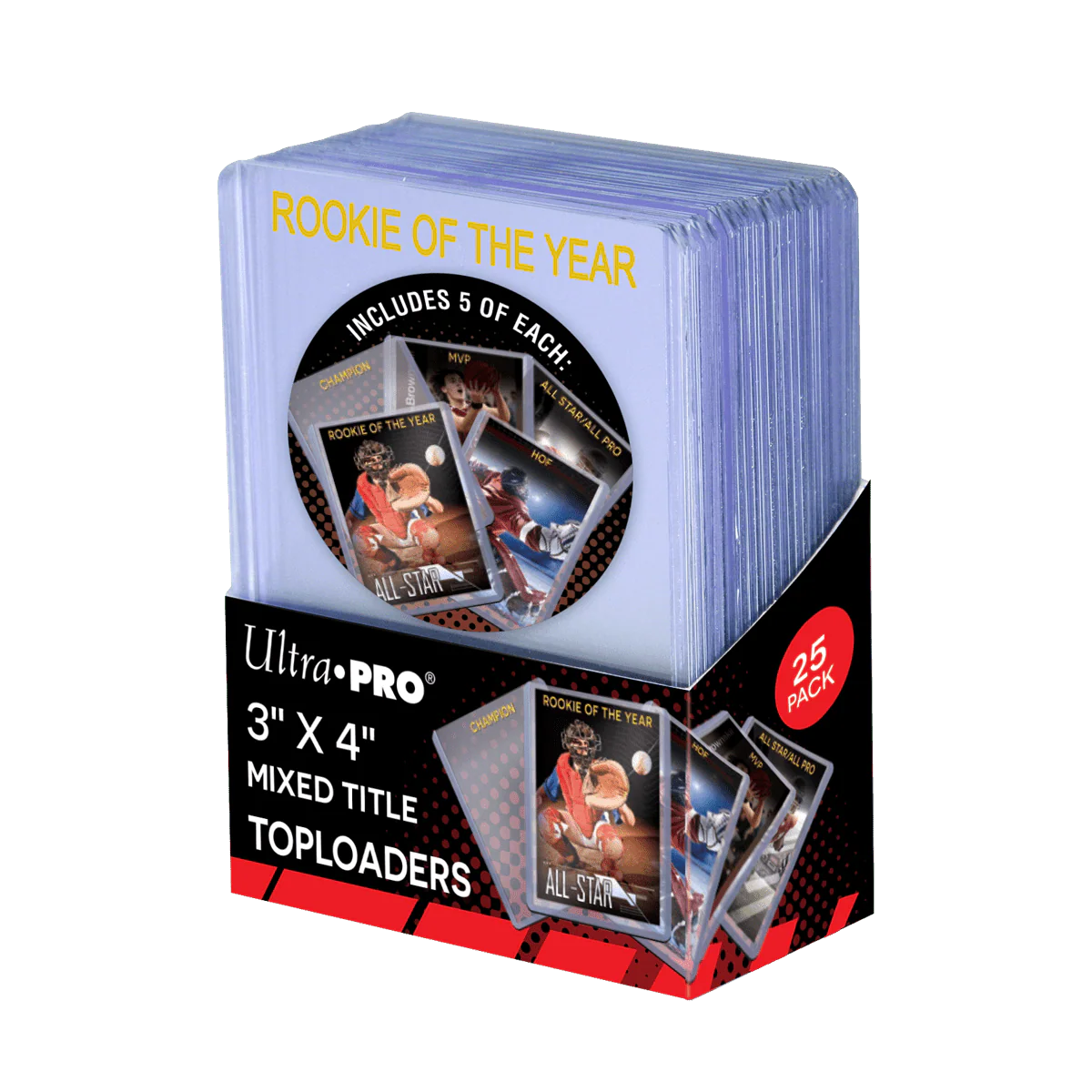 3" x 4" Mixed Title TOPLOADER® Bundle (25ct)