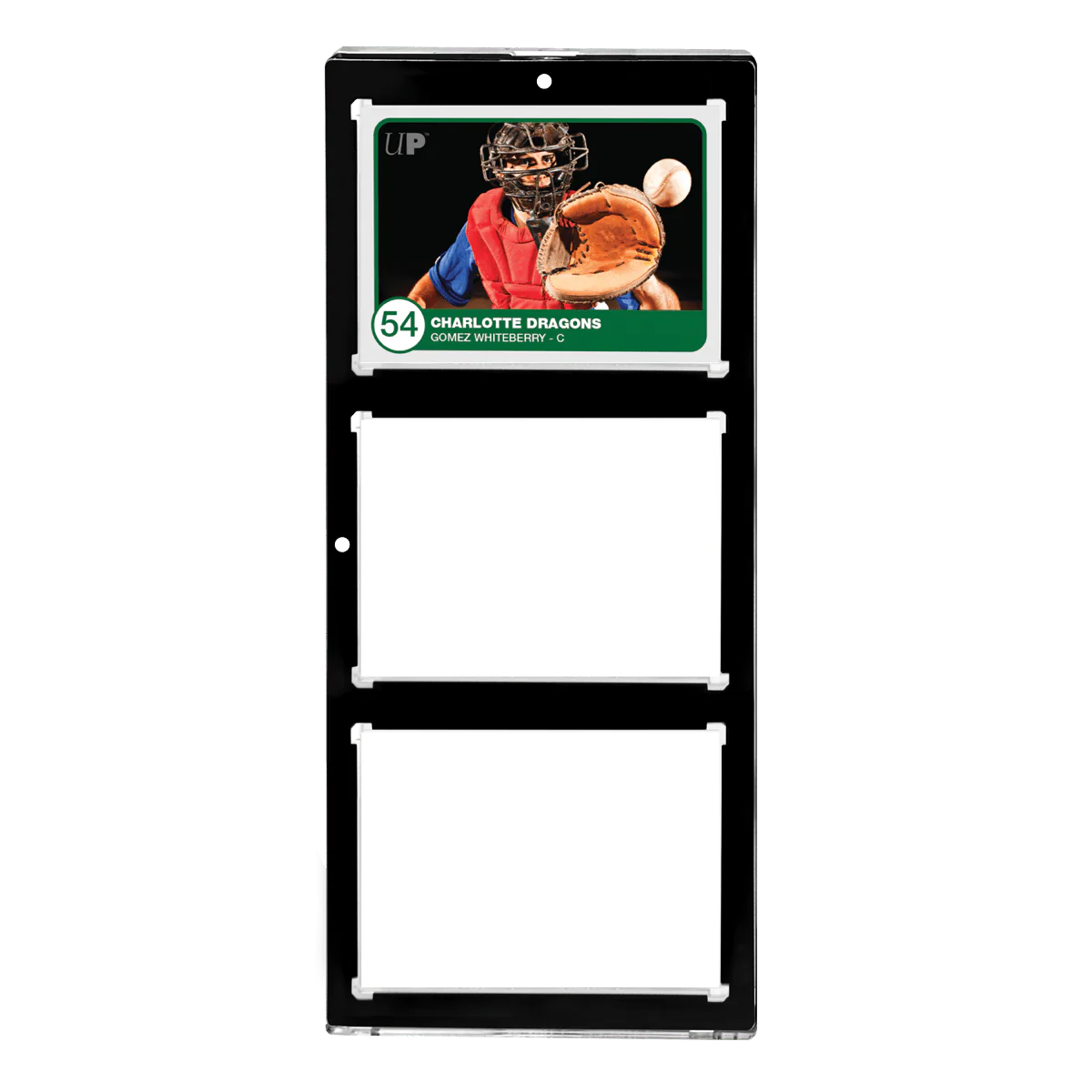 35PT 3-Card Black Border UV ONE-TOUCH® Magnetic Holder - Image 2