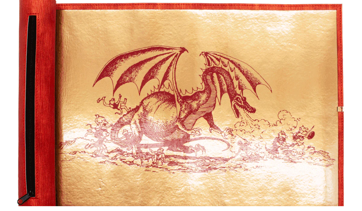 50th Anniversary Dice Scroll for Dungeons & Dragons