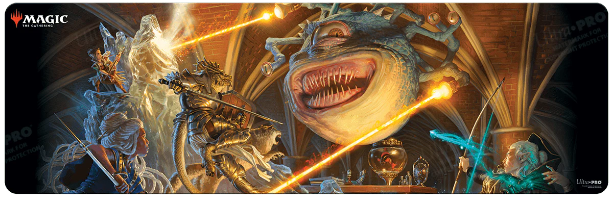 Adventures in the Forgotten Realms The Party Fighting Xanathar 8ft Table Playmat for Magic: The Gathering