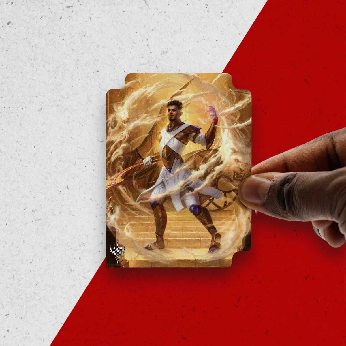 Aetherdrift Basri, Tomorrow's Champion 100+ Deck Box for Magic: The Gathering - Image 2