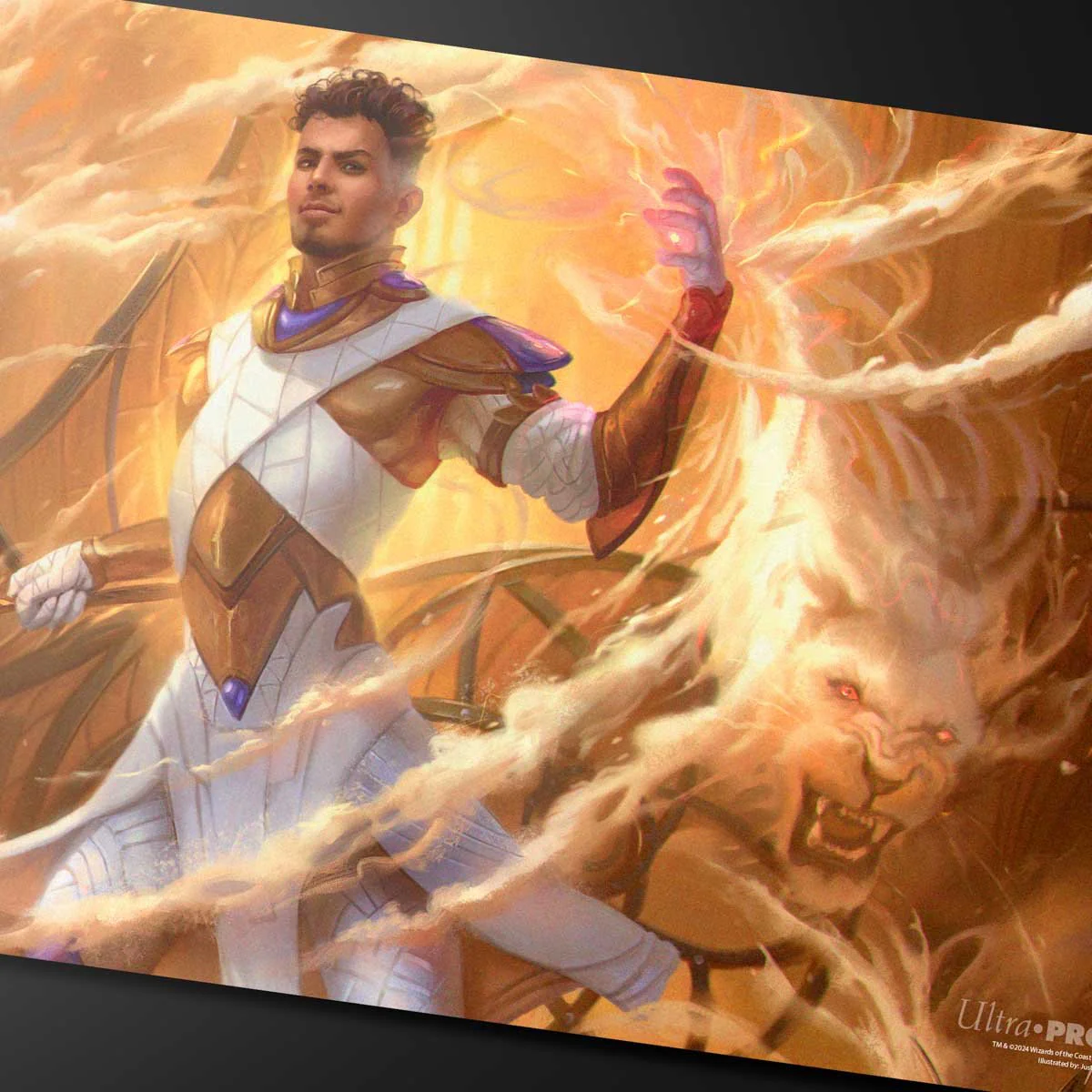 Aetherdrift Basri, Tomorrow's Champion Playmat for Magic: The Gathering - Image 2