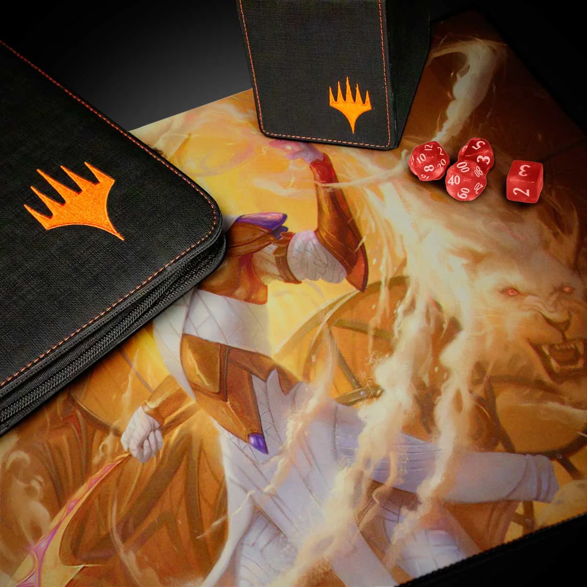 Aetherdrift Basri, Tomorrow's Champion Playmat for Magic: The Gathering - Image 3