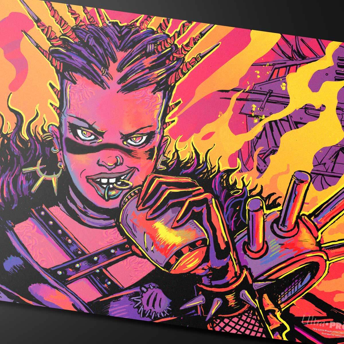 Aetherdrift Far Fortune, End Boss Playmat for Magic: The Gathering - Image 2