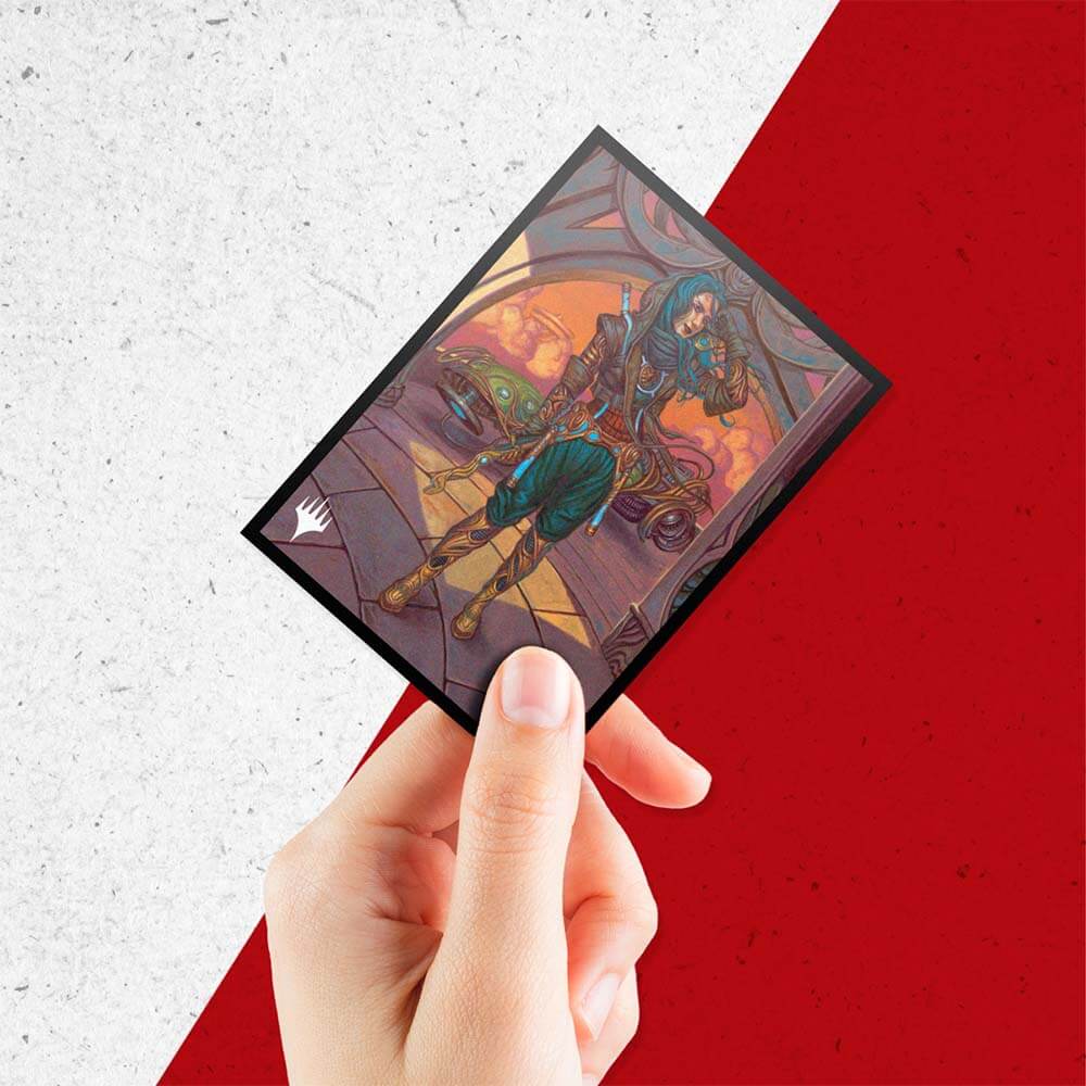Aetherdrift Sita Varma, Masked Racer 100ct DECK PROTECTOR® Sleeves for Magic: The Gathering - Image 4