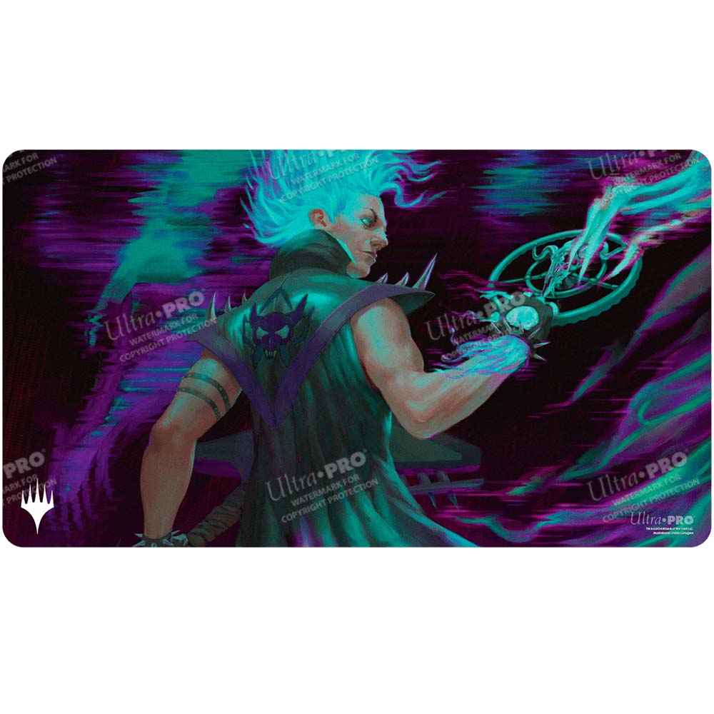 Aetherdrift Winter, Cursed Rider Playmat for Magic: The Gathering