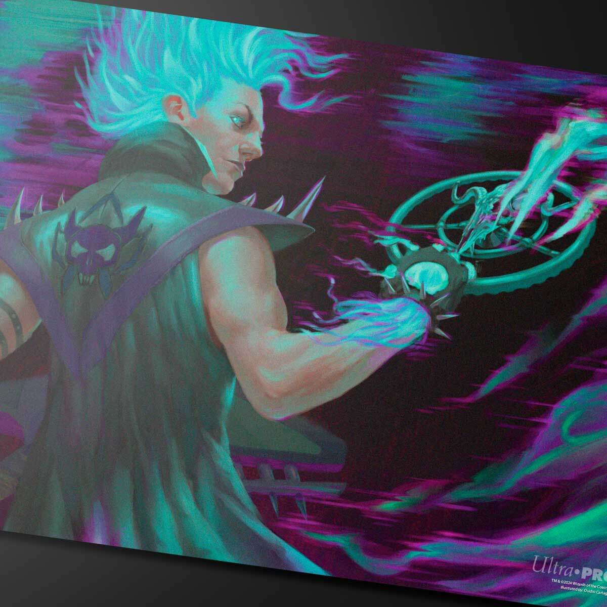 Aetherdrift Winter, Cursed Rider Playmat for Magic: The Gathering - Image 2