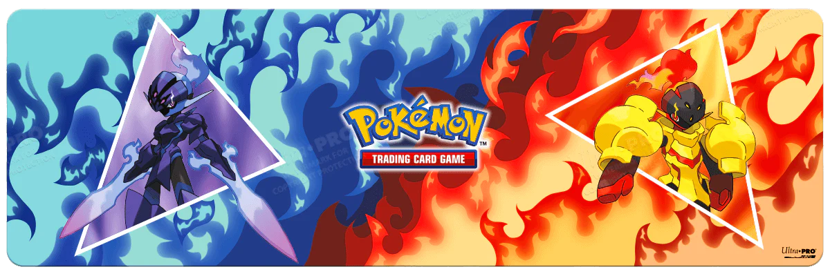 Armarouge and Ceruledge 8ft Table Playmat for Pokémon