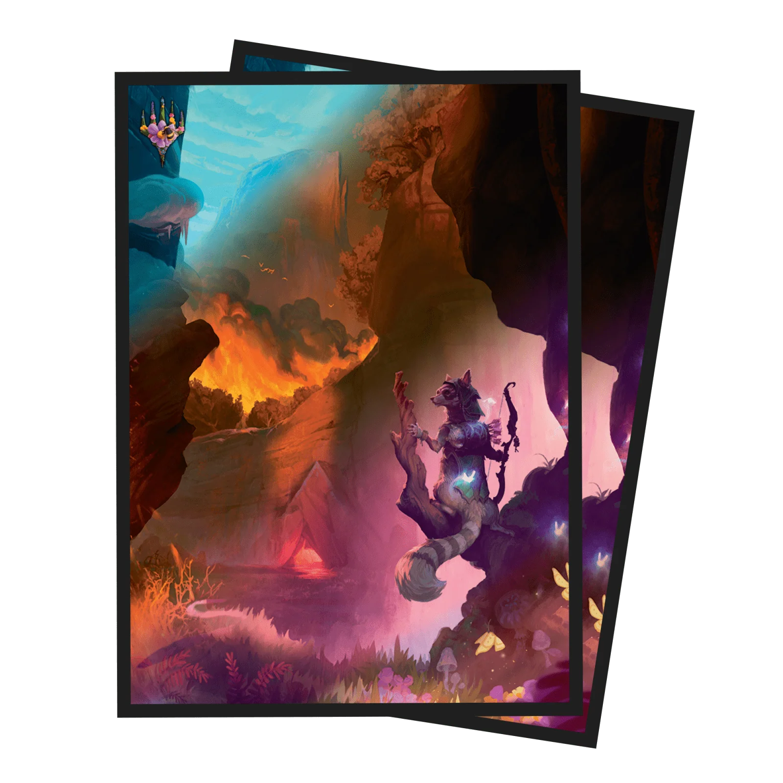 Bloomburrow Season Lands: Mountain Summer DECK PROTECTOR® Sleeves (100ct) for Magic: The Gathering