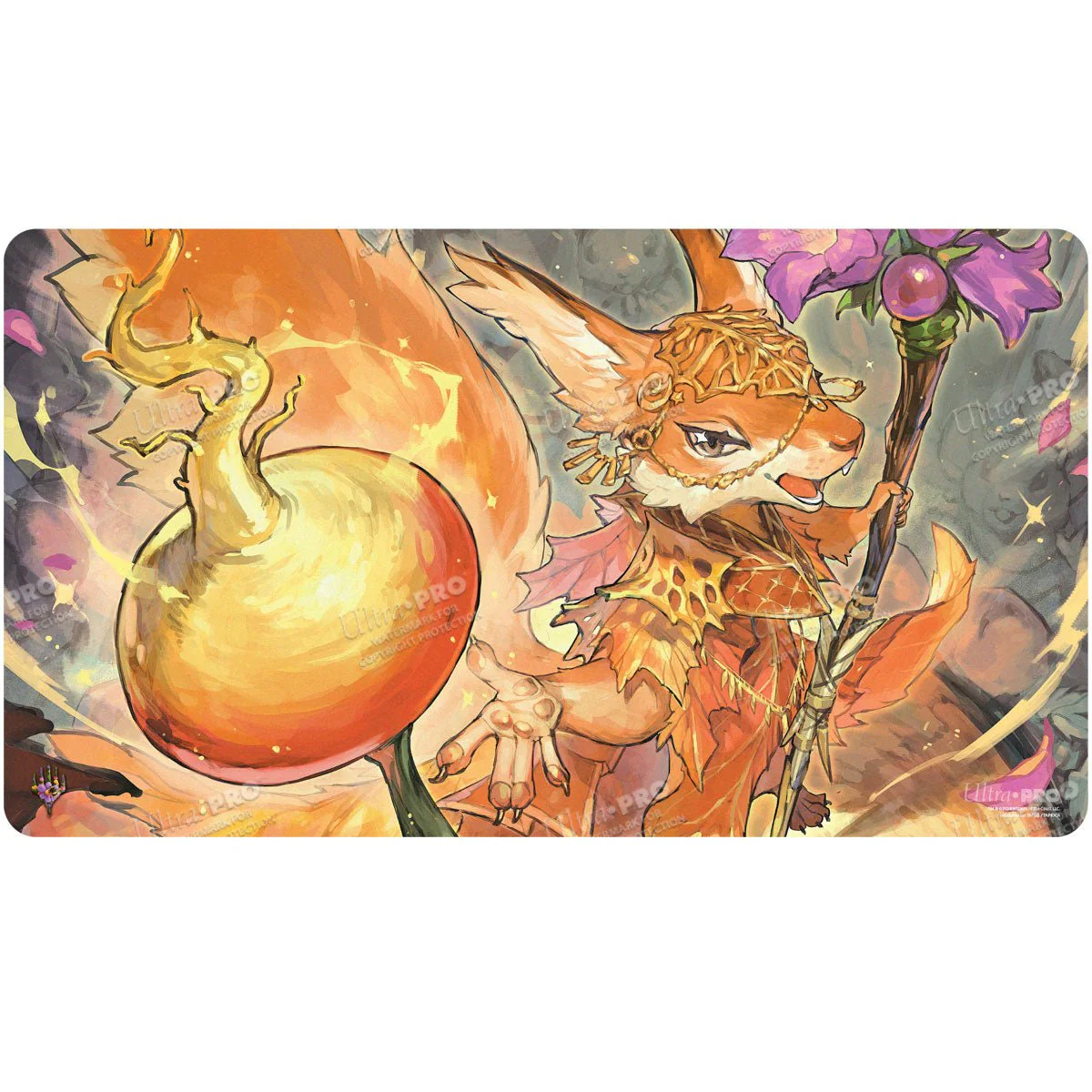Bloomburrow Hazel of the Rootbloom Standard Gaming Playmat for Magic: The Gathering - Image 2