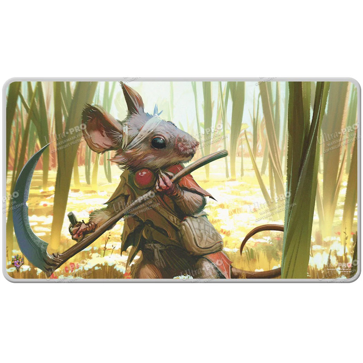 Bloomburrow Swords to Plowshares Stitched Edge Standard Gaming Playmat for Magic: The Gathering - Image 2