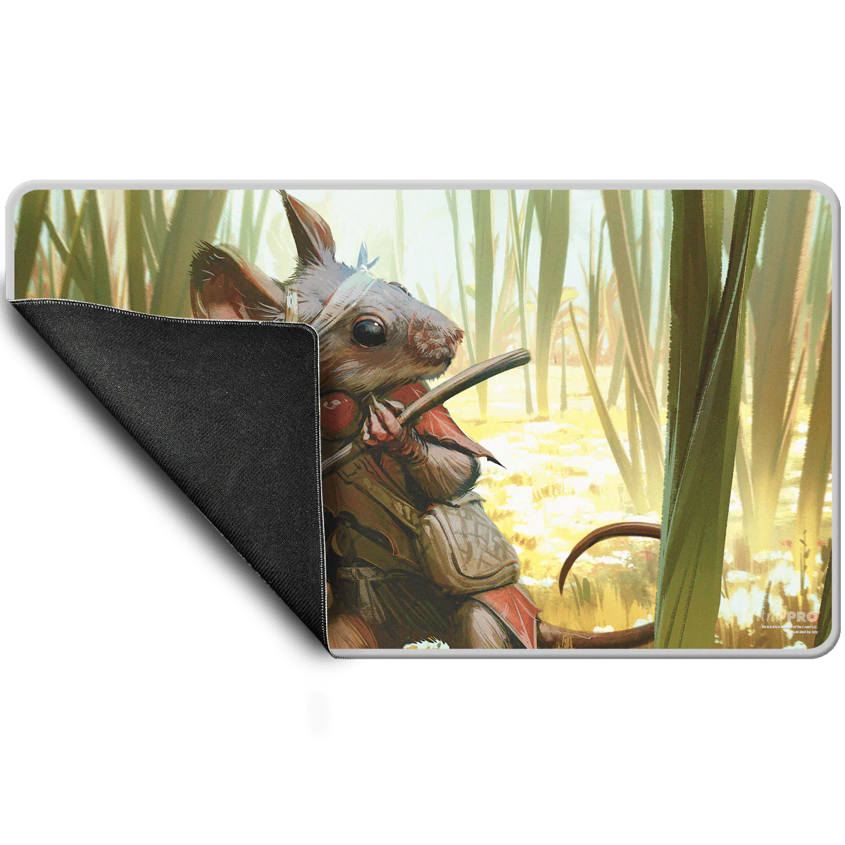 Bloomburrow Swords to Plowshares Stitched Edge Standard Gaming Playmat for Magic: The Gathering - Image 3