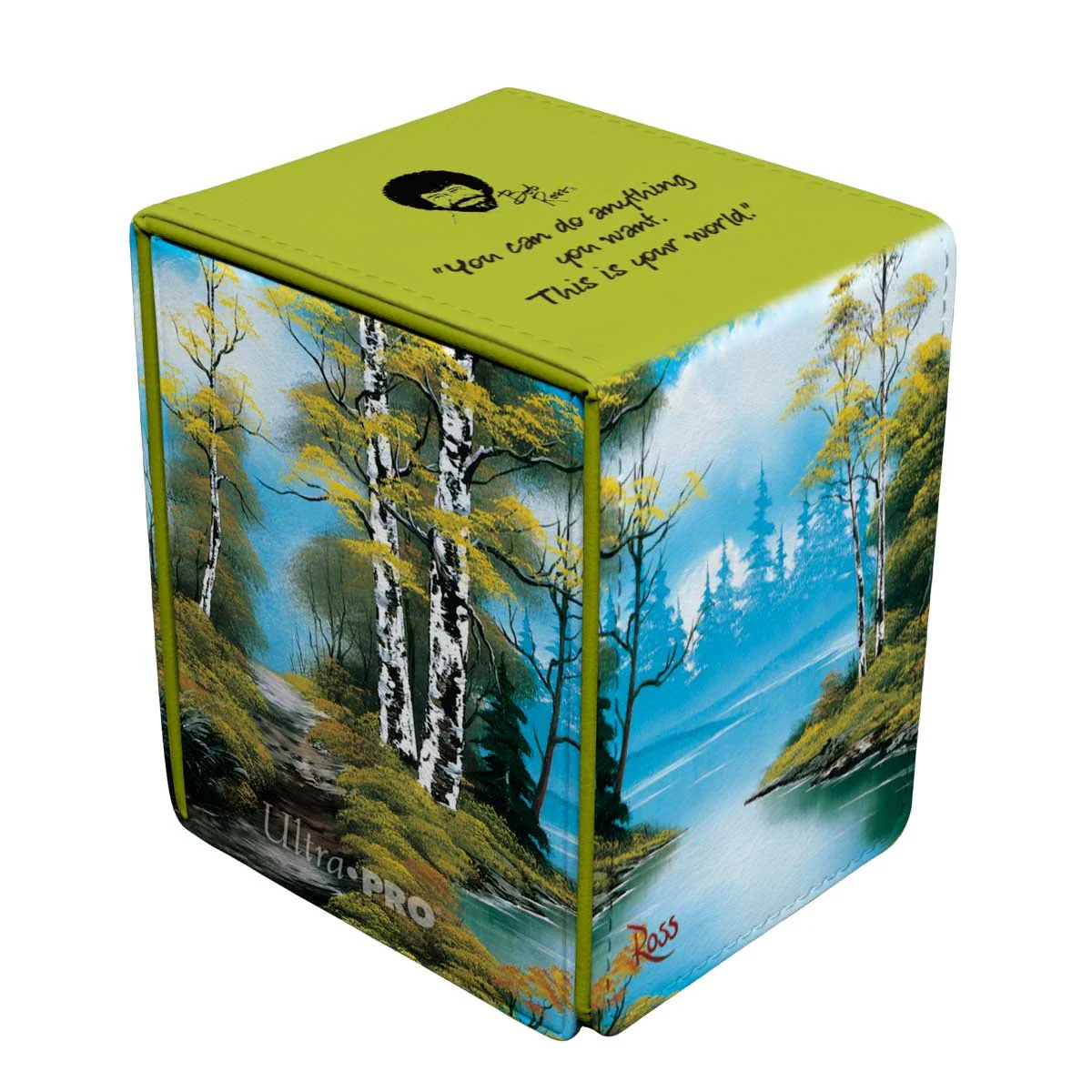 Bob Ross Lakeside Path ALCOVE® Flip Deck Box
