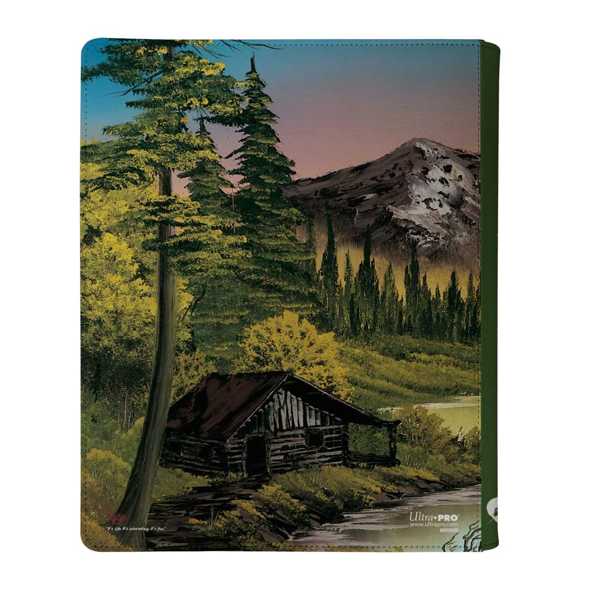 Bob Ross Mountain Retreat 9-Pocket Zippered PRO-BINDER® - Image 2