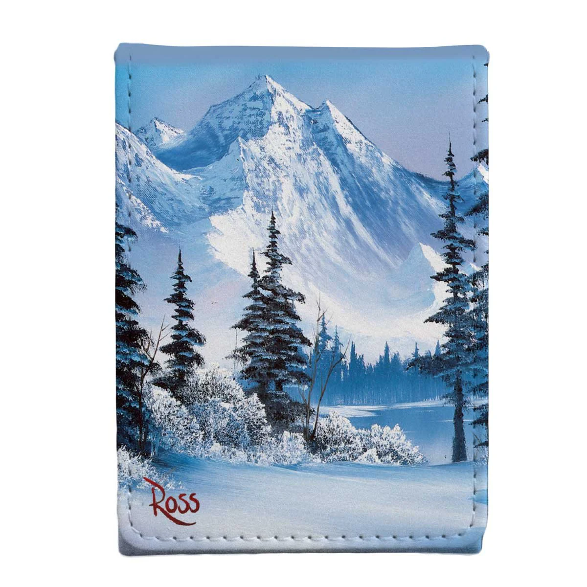Bob Ross - Winter Paradise ALCOVE® Flip DECK BOX® for Tabletop Gaming - Image 3