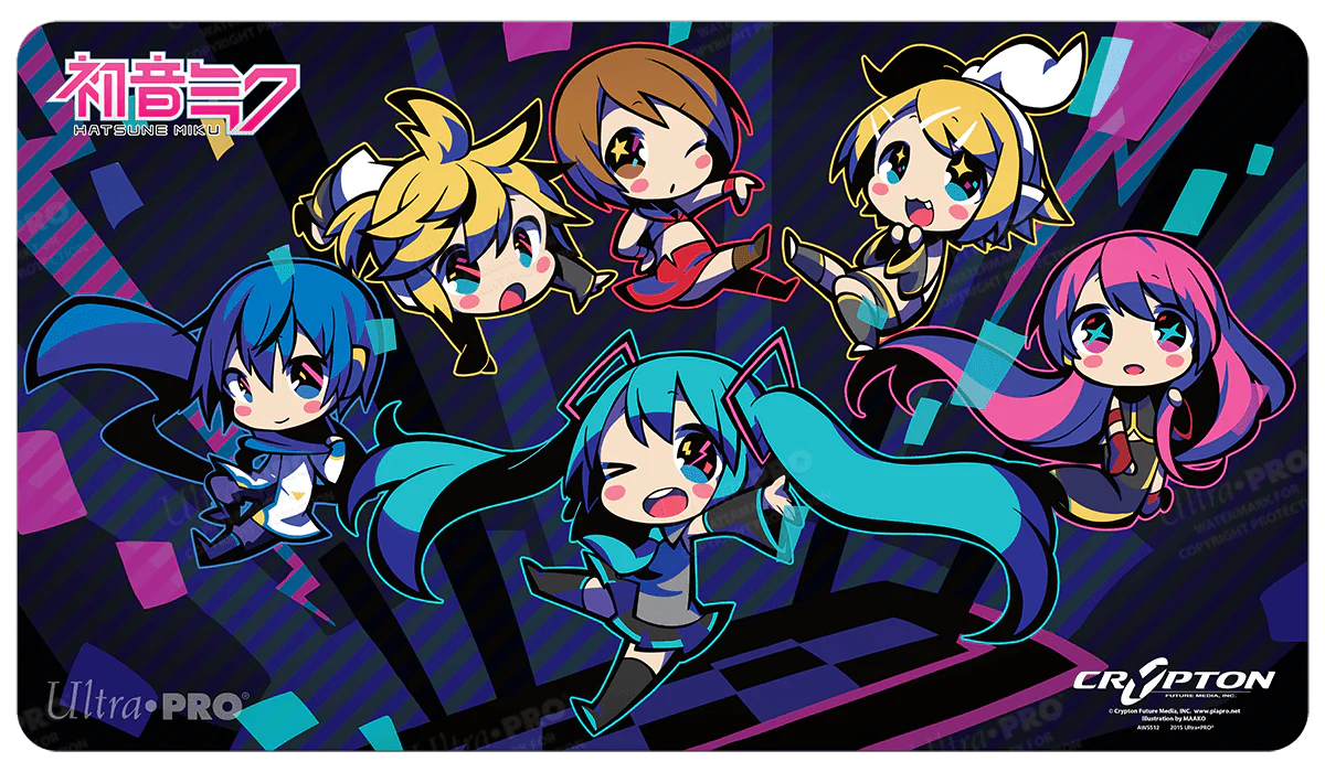 Chibis Standard Gaming Playmat Mousepad for Hatsune Miku