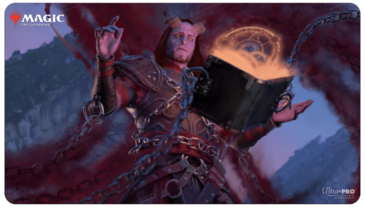 Commander Adventures in the Forgotten Realms Prosper, Tome-Bound Standard Gaming Playmat for Magic: The Gathering