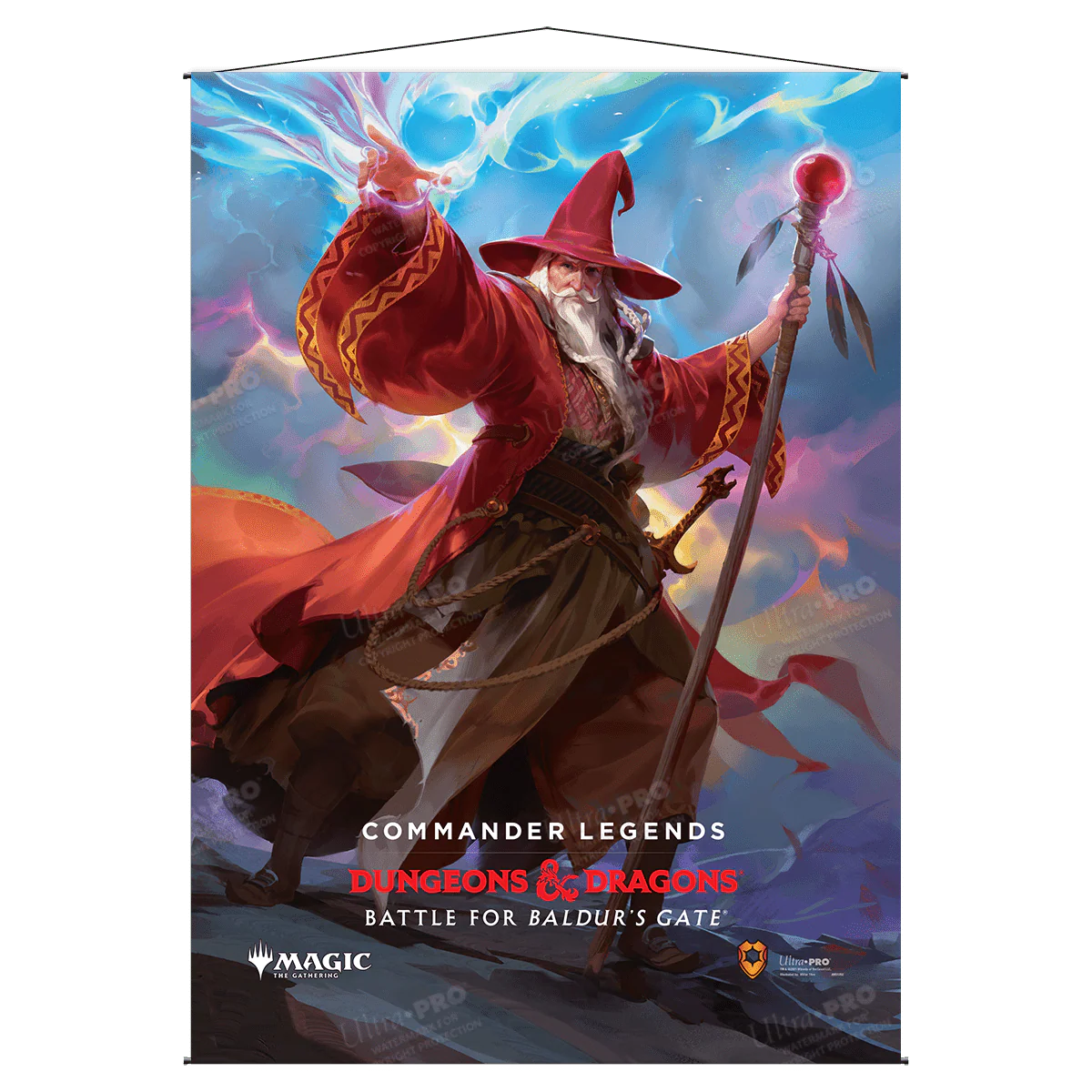 Commander Legends: Battle for Baldur's Gate Elminster Wall Scroll for Magic: The Gathering