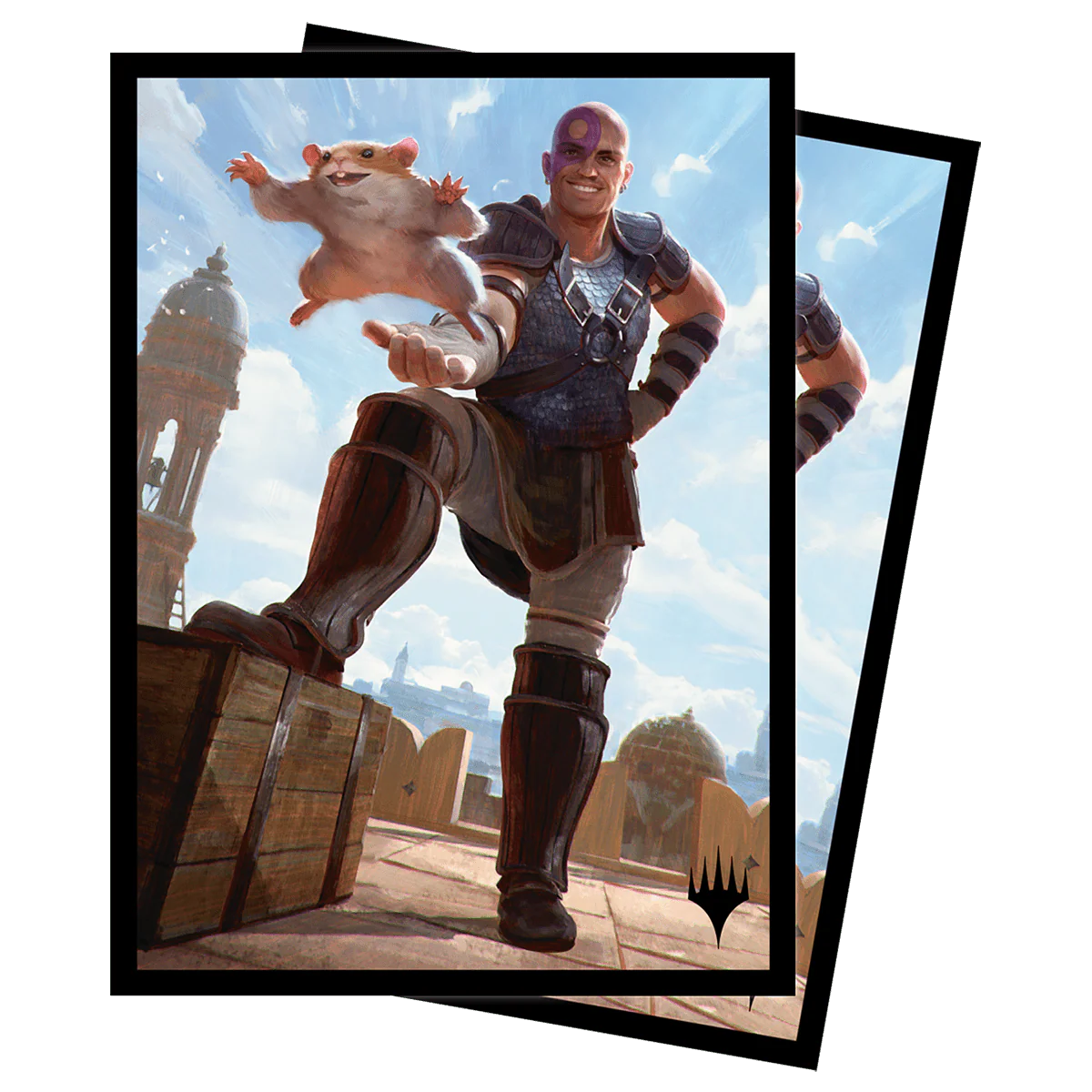 Commander Legends: Battle for Baldur's Gate Minsc & Boo, Timeless Heroes Standard DECK PROTECTOR® Sleeves (100ct) for Magic: The Gathering
