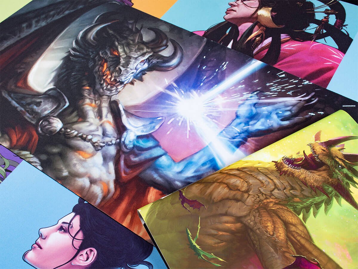 Commander Masters Deflecting Swat Red Standard Gaming Playmat for Magic: The Gathering - Image 2