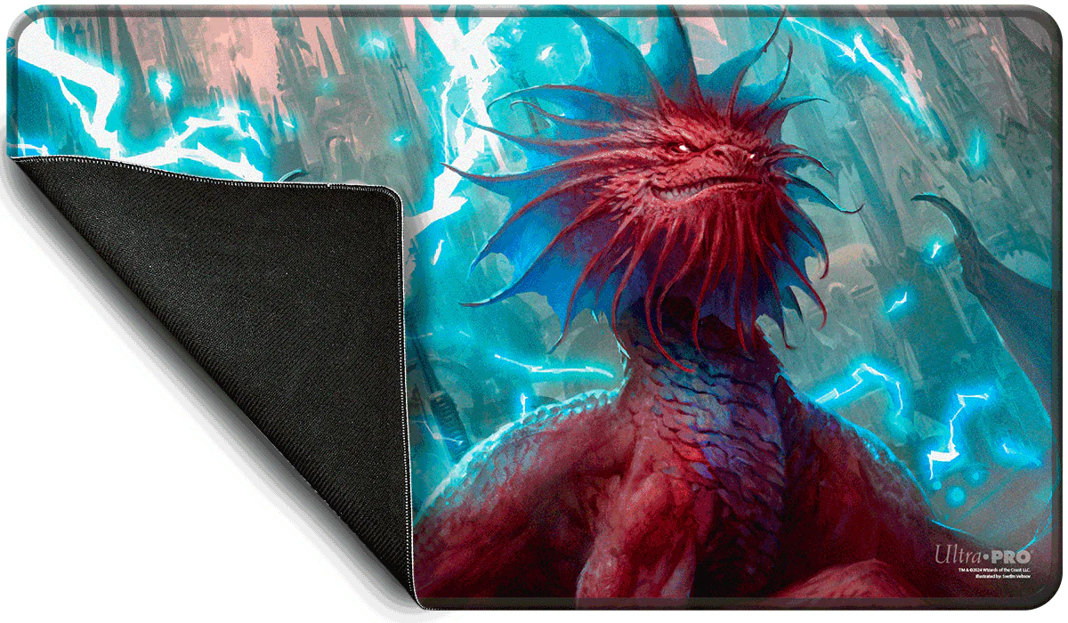 Commander Series #3: Enemy - Niv-Mizzet Stitched Edge Standard Gaming Playmat for Magic: The Gathering - Image 3
