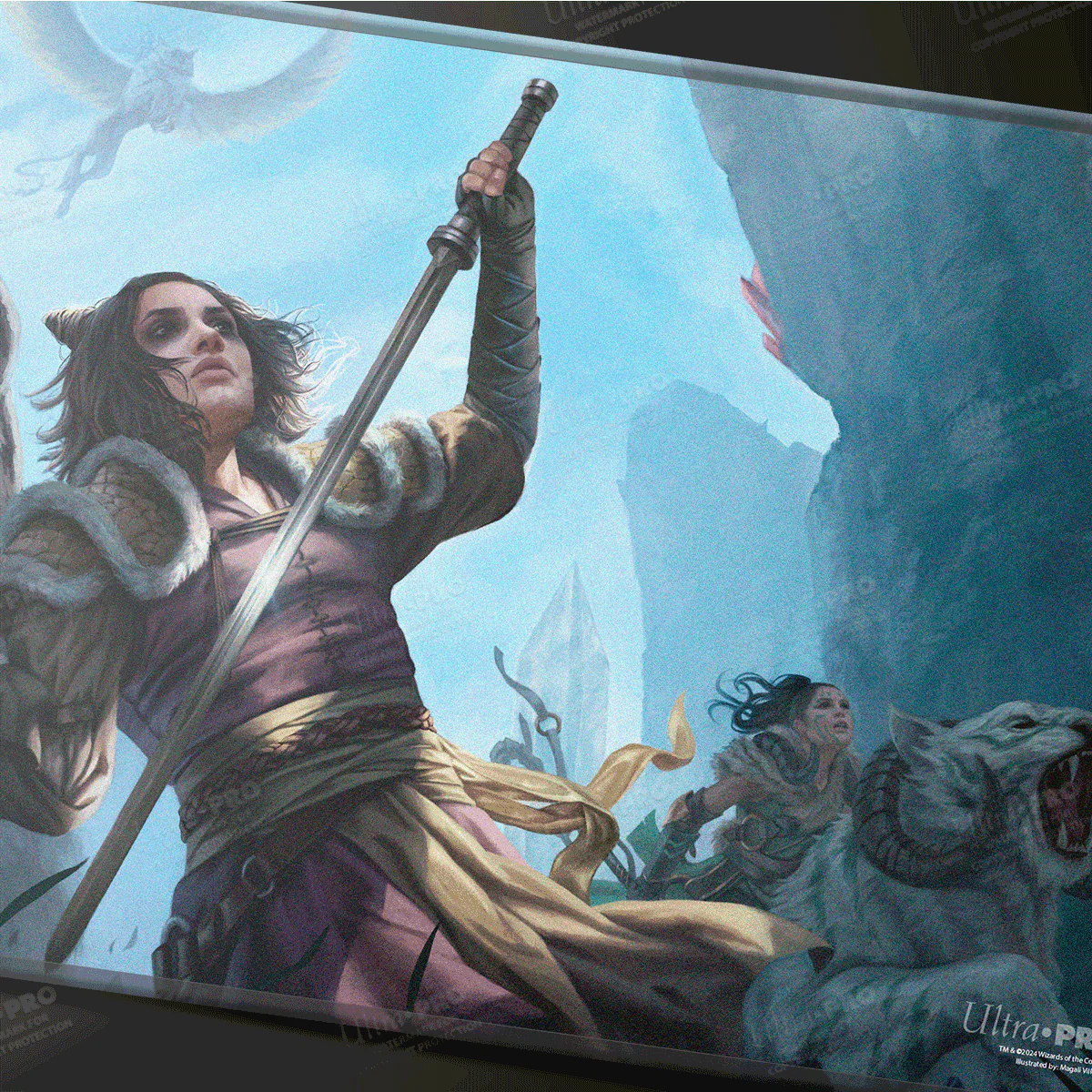 Commander Series #3: Enemy - Winota Stitched Edge Standard Gaming Playmat for Magic: The Gathering