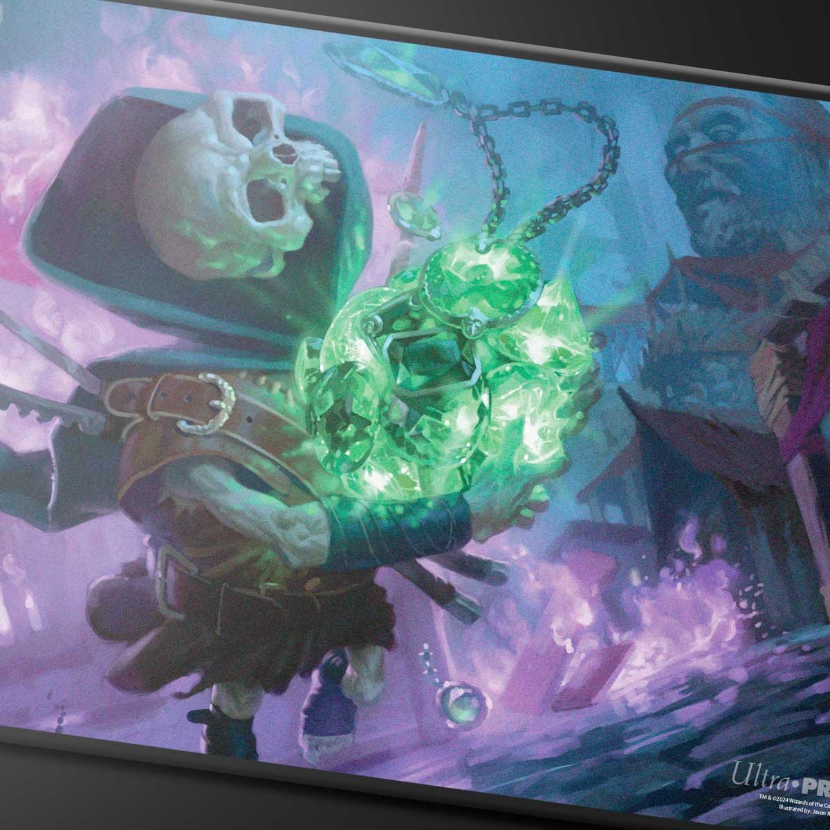Commander Series #4 Shard - Tinybones (Fan-Voted) Black Stitched Playmat for Magic: The Gathering - Image 2