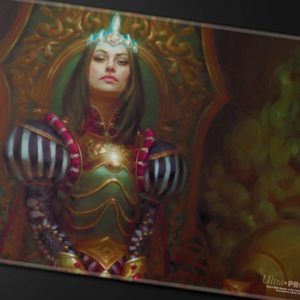 Commander Series #7 Queen Marchesa Stitched Playmat for Magic: The Gathering - Image 2