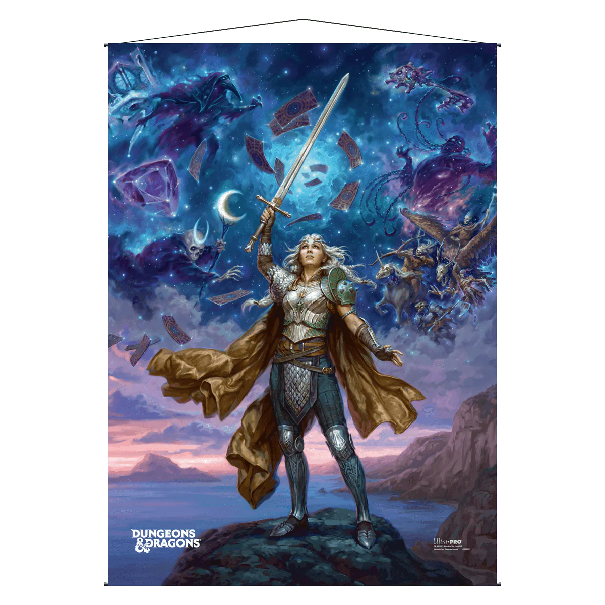 Deck of Many Things Wall Scroll for Dungeons & Dragons
