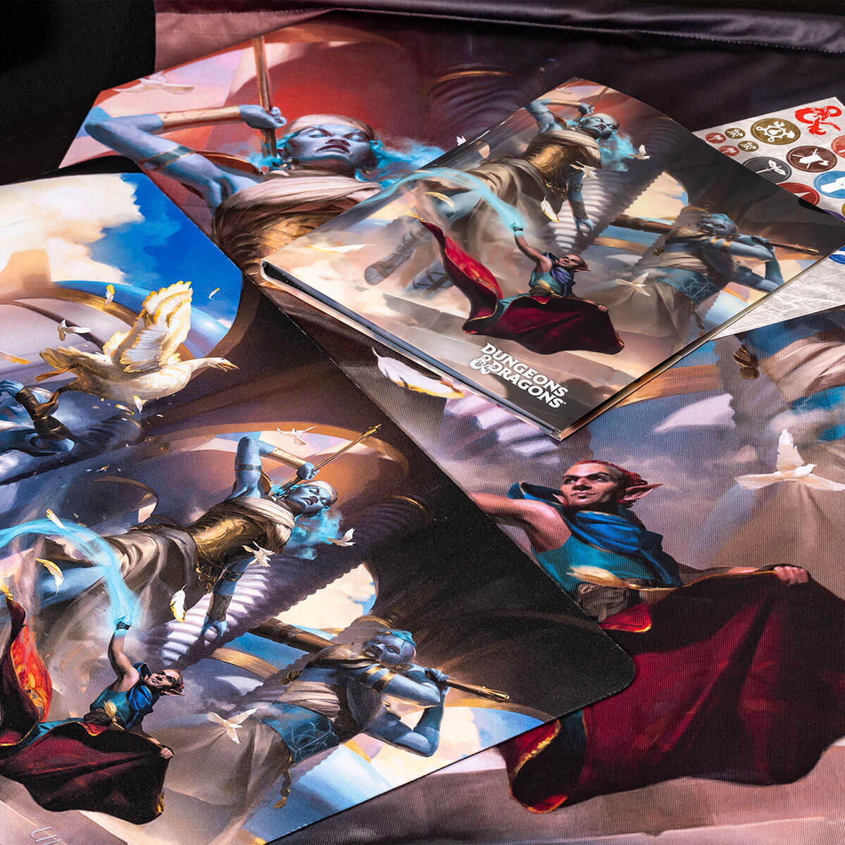 Cover Series Bigby Presents: Glory of the Giants Wall Scroll for Dungeons & Dragons - Image 2