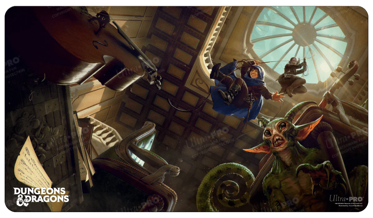 Cover Series Keys From The Golden Vault Standard Gaming Playmat for Dungeons & Dragons