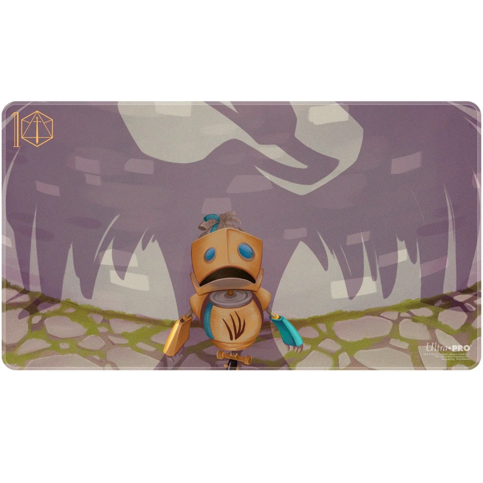Critical Role Baddies - FCG and Gargo Stitched Playmat for Tabletop Gaming