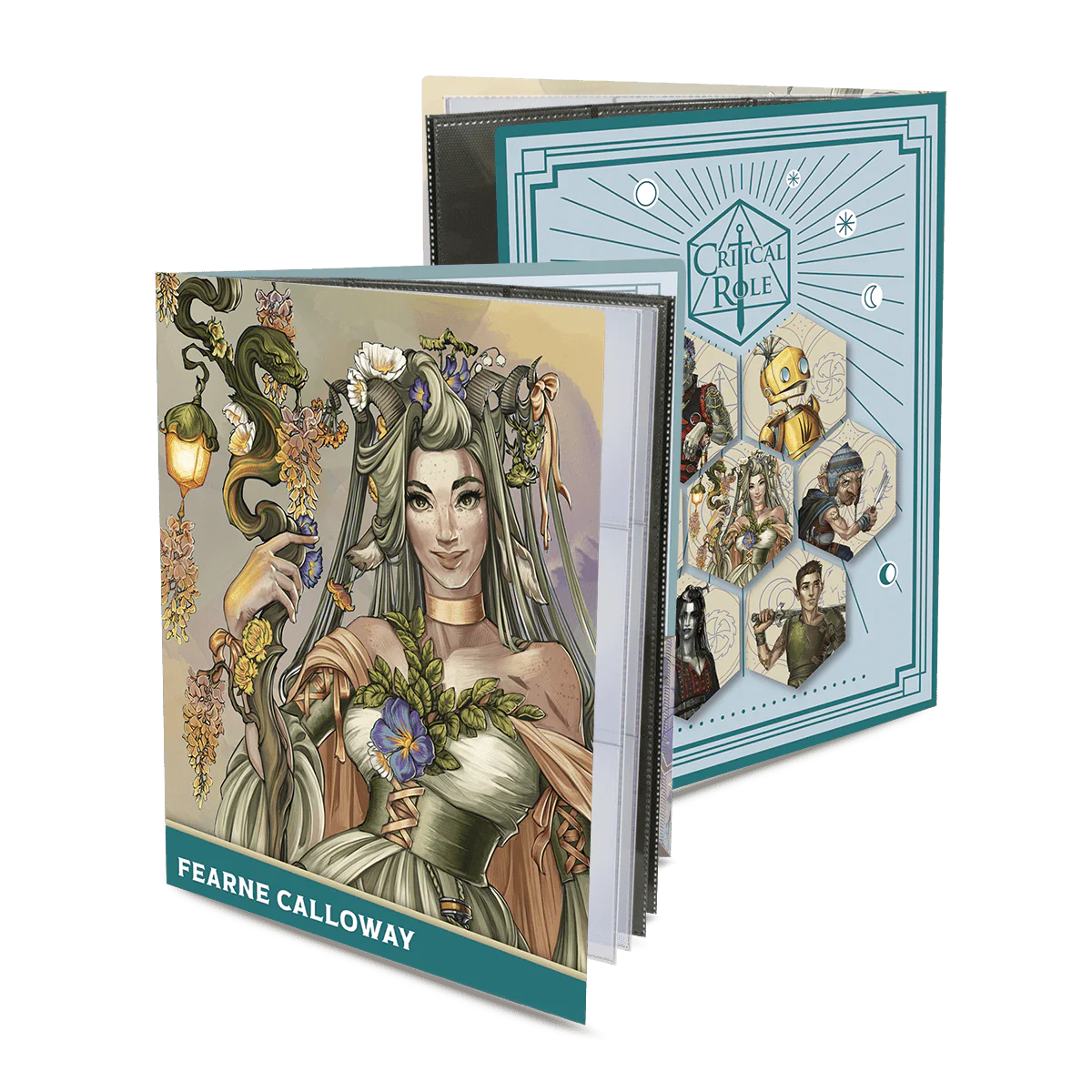 Critical Role Bells Hells Fearne Calloway RPG Folio with Stickers