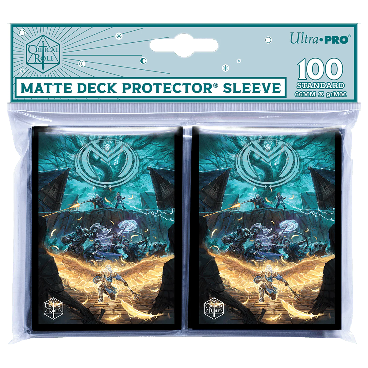 Critical Role Bells Hells Vox Machina Art Standard DECK PROTECTOR® Sleeves (100ct) - Image 2