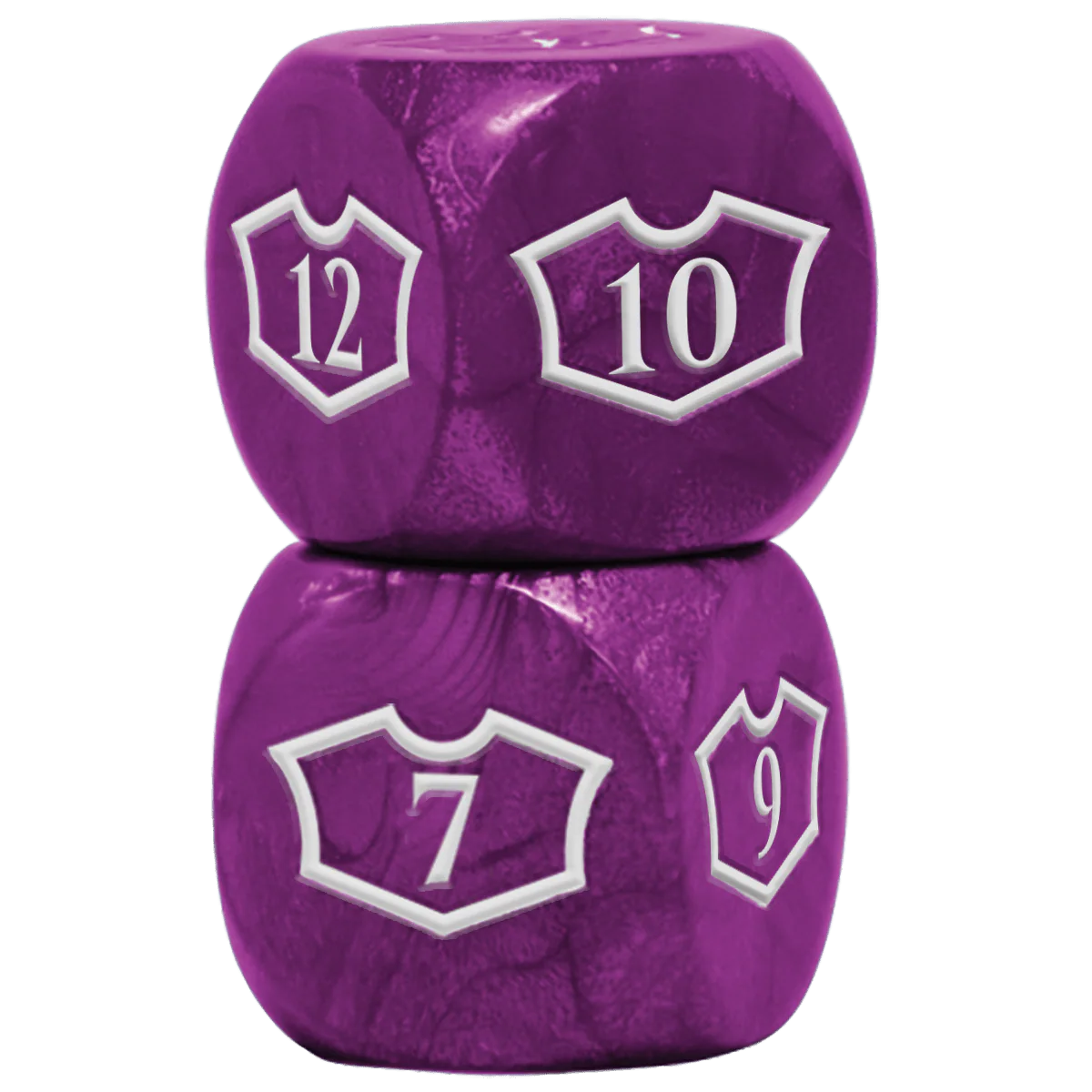Deluxe D6 Loyalty Dice Set (4ct) with 7-12 for Magic: The Gathering - Image 5