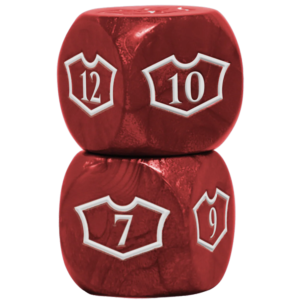 Deluxe D6 Loyalty Dice Set (4ct) with 7-12 for Magic: The Gathering - Image 7