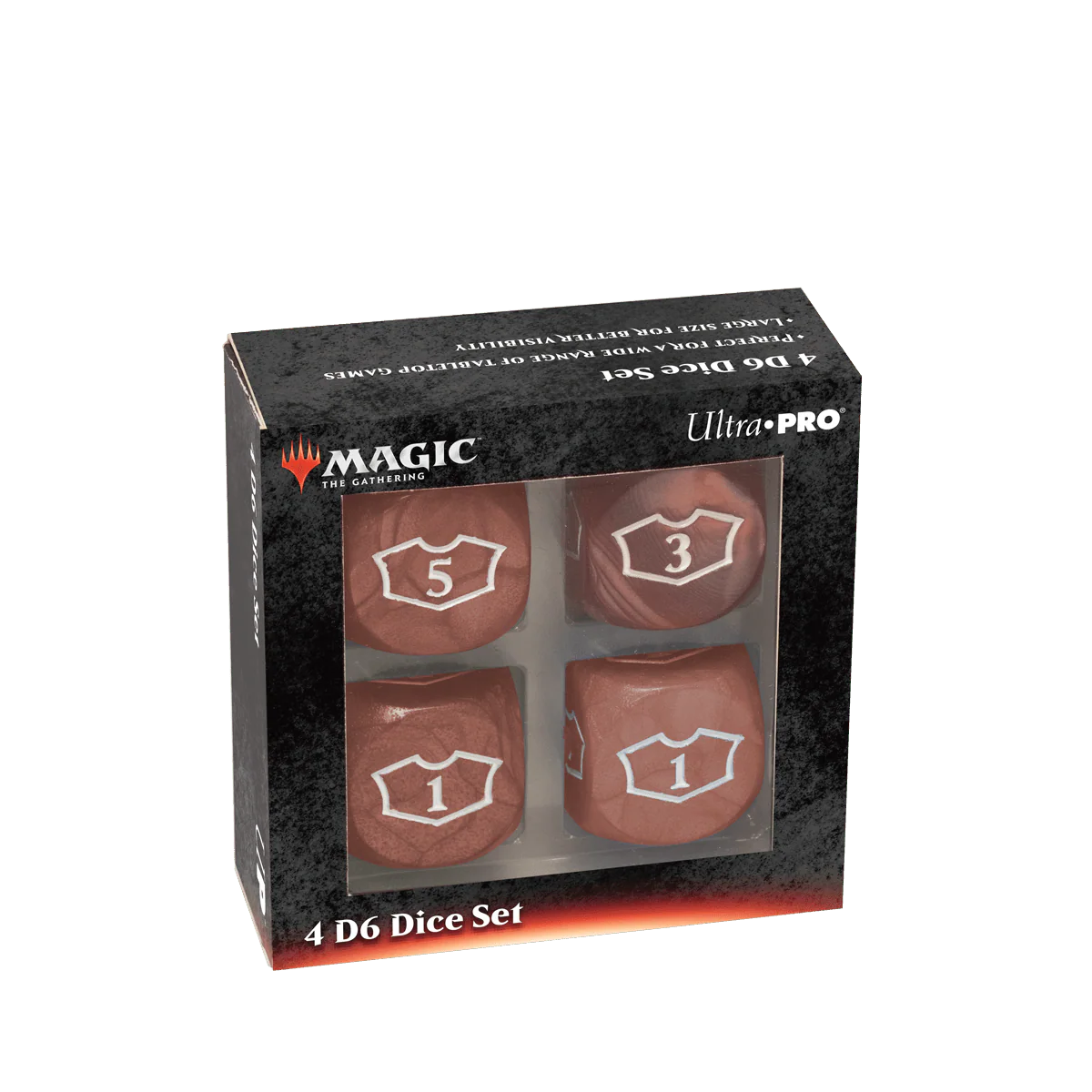 Deluxe Mana D6 Loyalty Dice Set (4ct) for Magic: The Gathering - Image 3