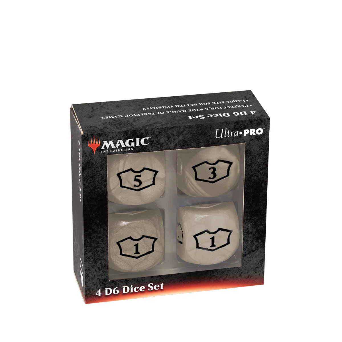 Deluxe Mana D6 Loyalty Dice Set (4ct) for Magic: The Gathering - Image 5