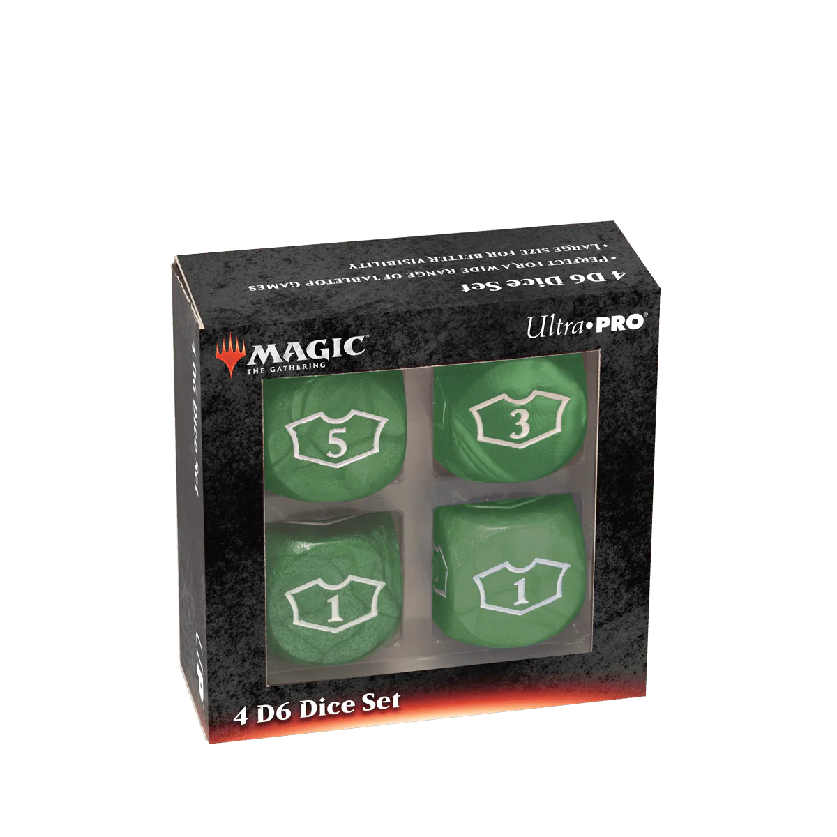 Deluxe Mana D6 Loyalty Dice Set (4ct) for Magic: The Gathering - Image 7
