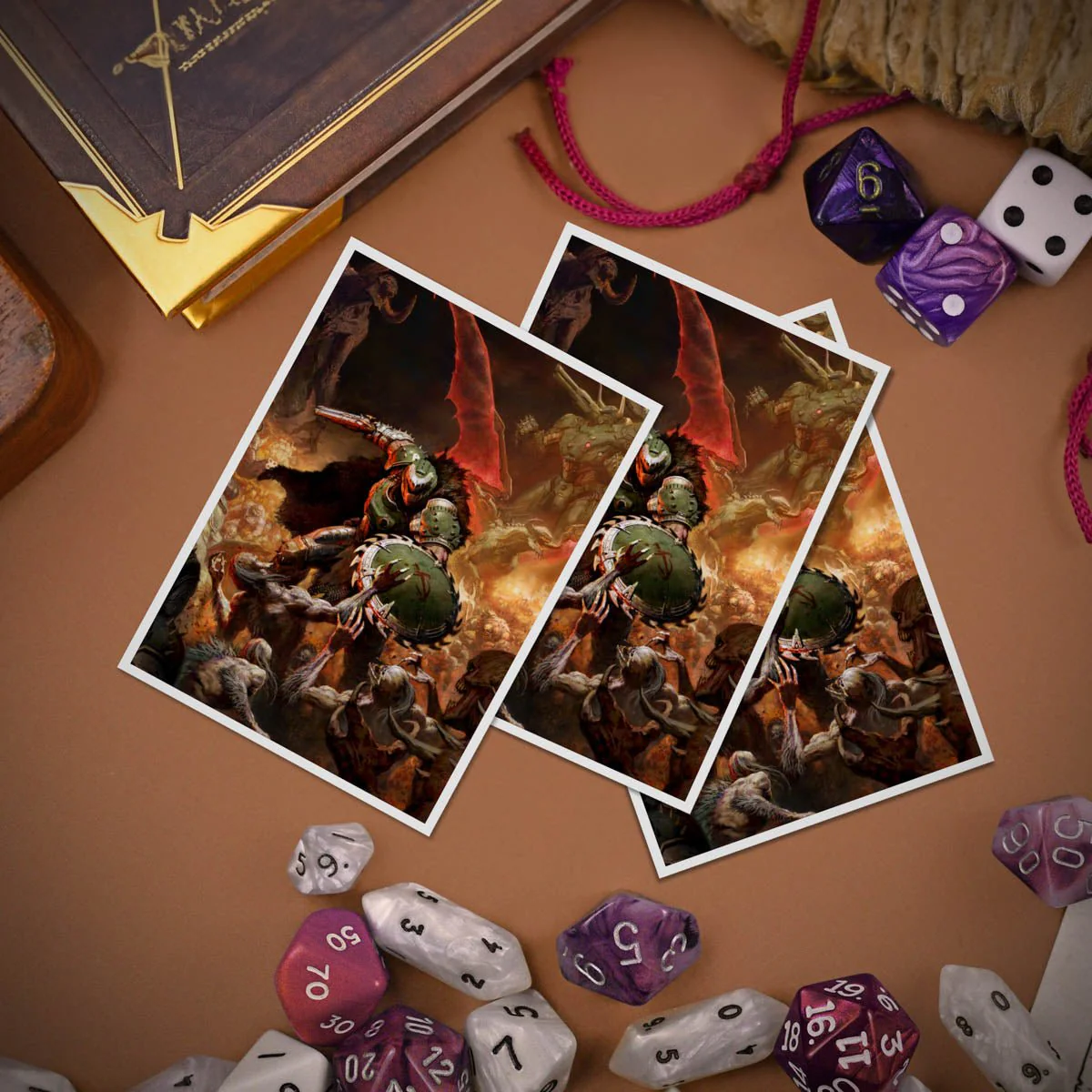 DOOM: THE DARK AGES - ONSLAUGHT - APEX DECK PROTECTOR® Sleeves - Image 5
