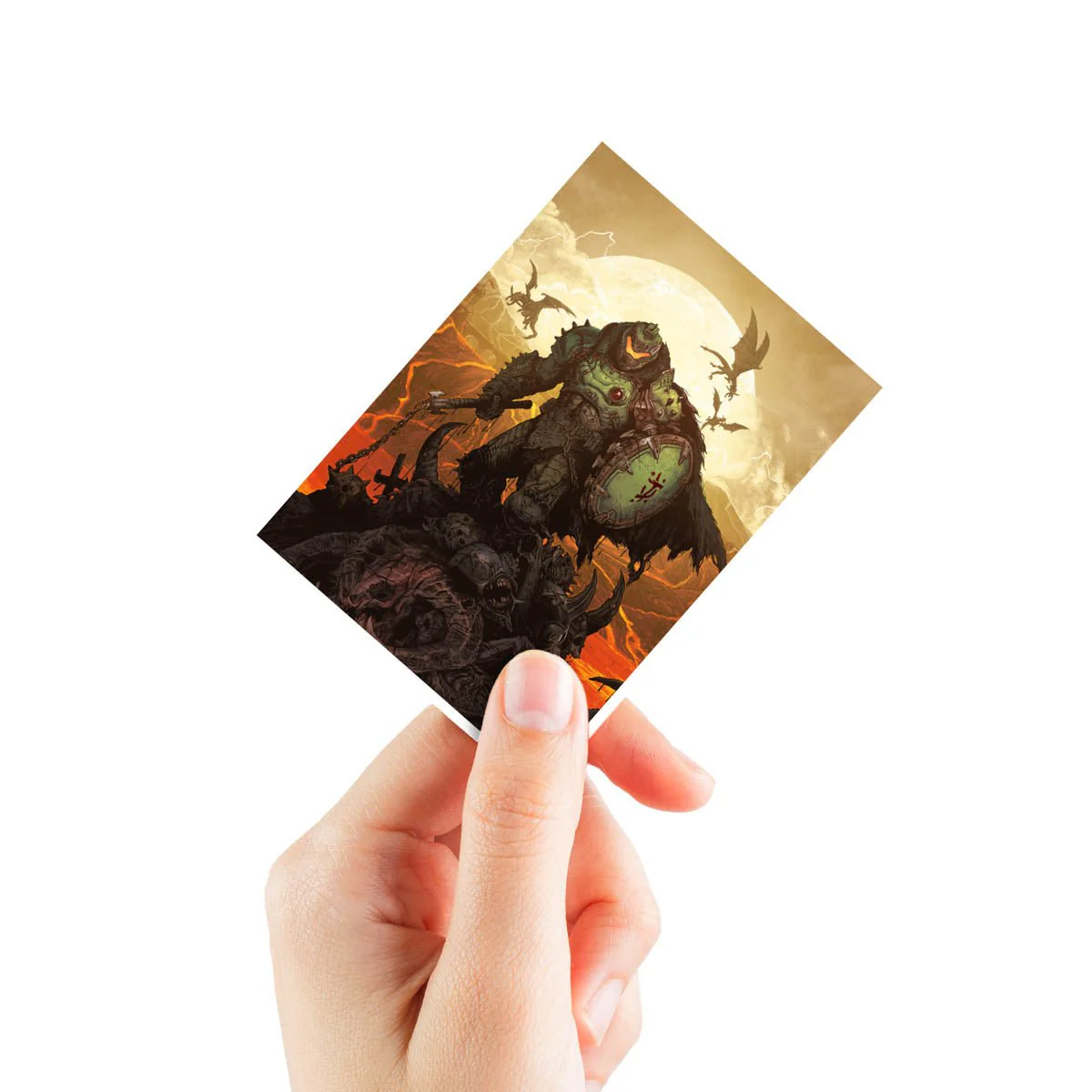DOOM: THE DARK AGES - WRATH - APEX DECK PROTECTOR® Sleeves - Image 2