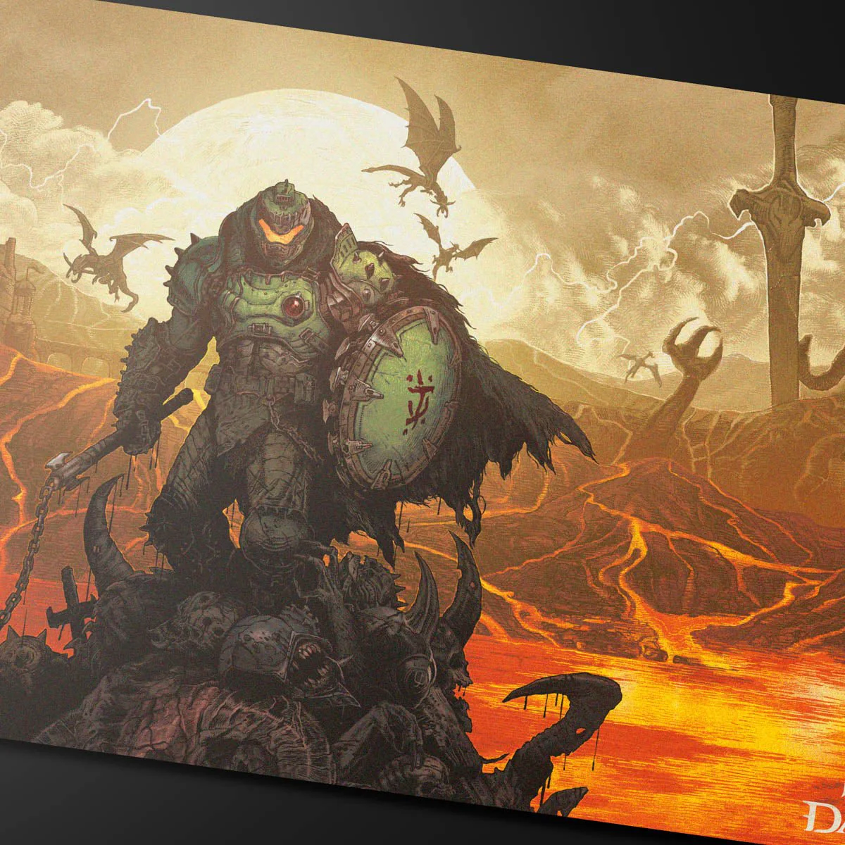 DOOM: THE DARK AGES - WRATH - Extended Playmat - Image 2