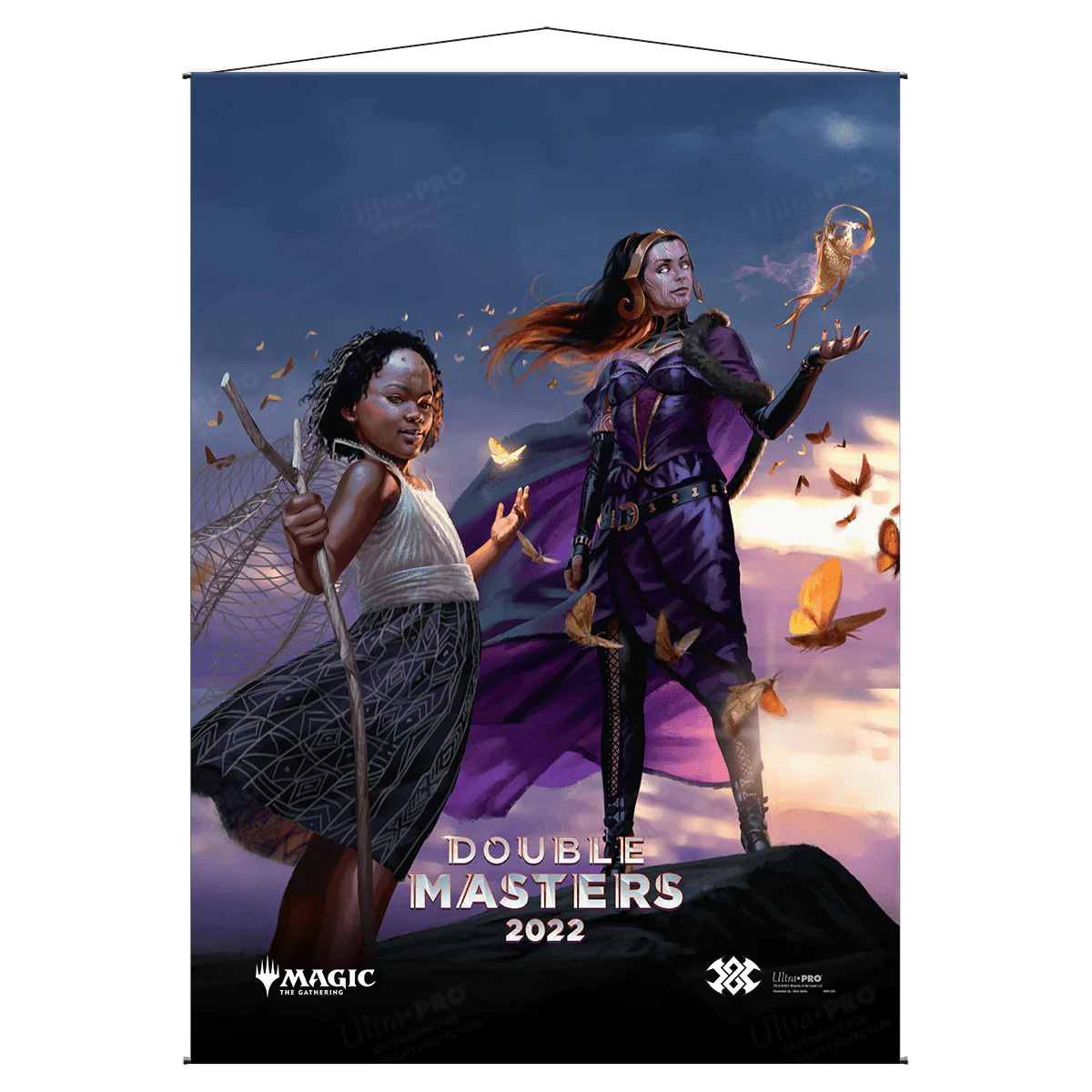 Double Masters Liliana and Aminatou Wall Scroll for Magic: The Gathering