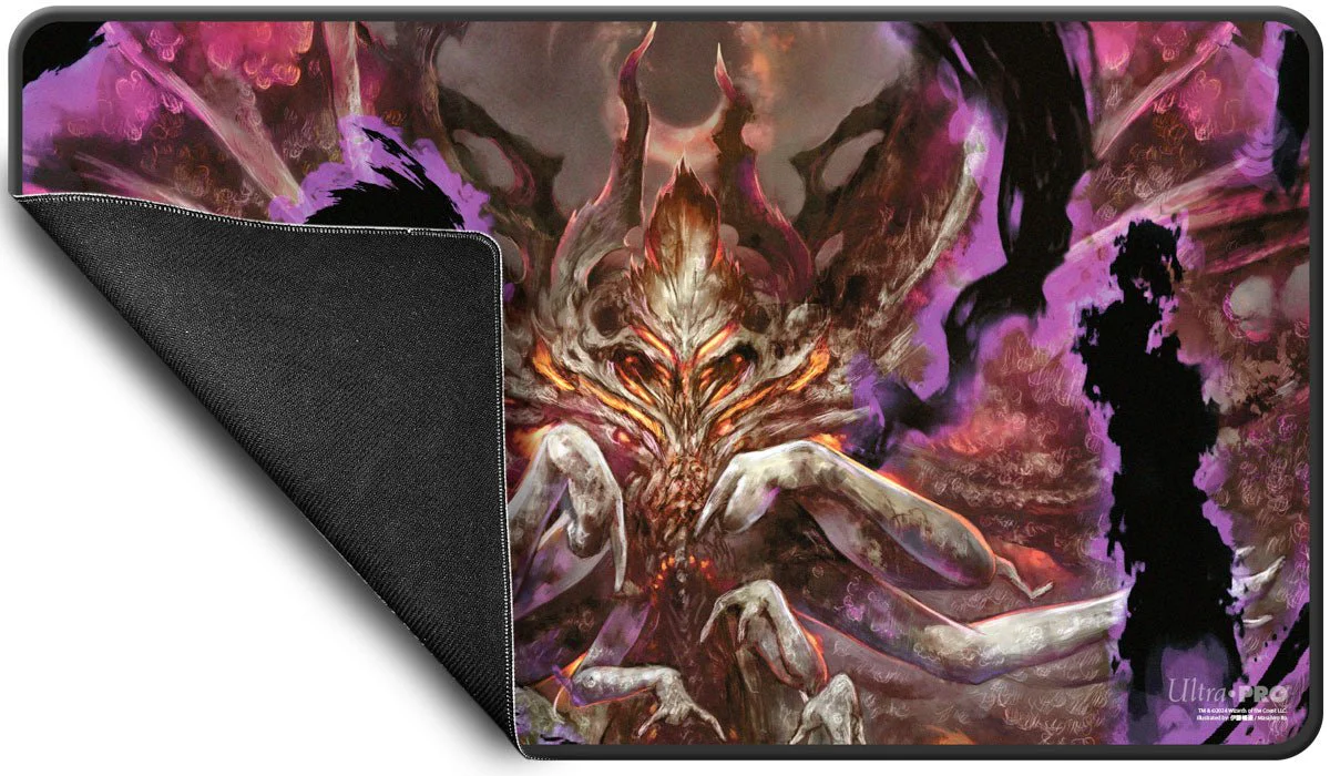 Duskmourn Damnation Black Stitched Standard Gaming Playmat for Magic: The Gathering - Image 2