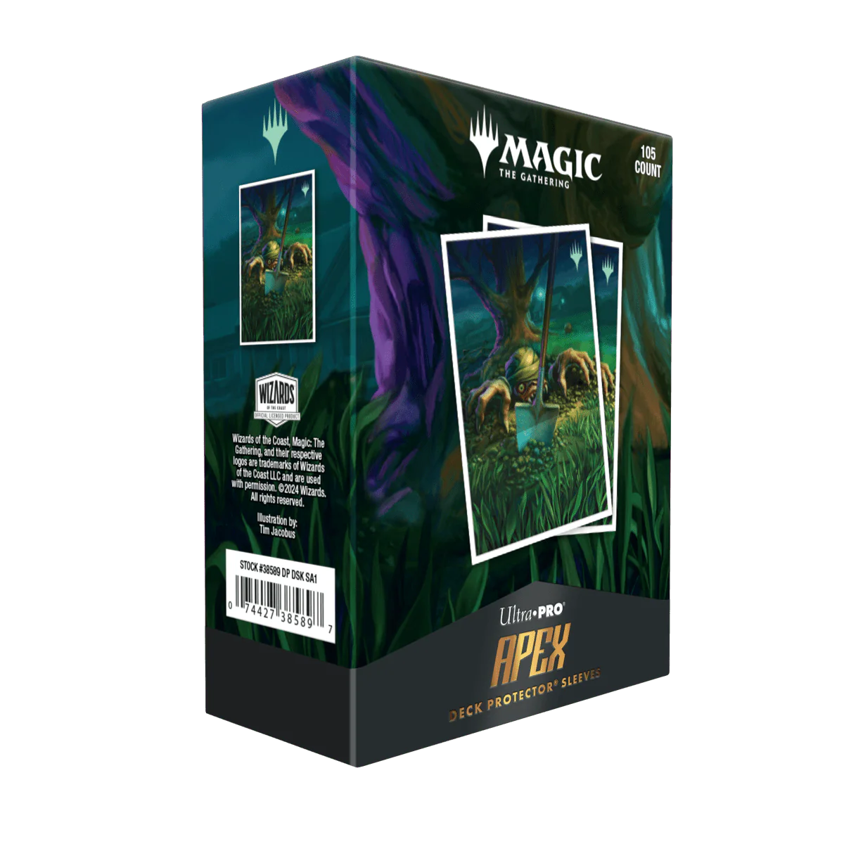 Duskmourn Exhume 105ct AAPEX DECK PROTECTOR® Sleeves for Magic: The Gathering - Image 3