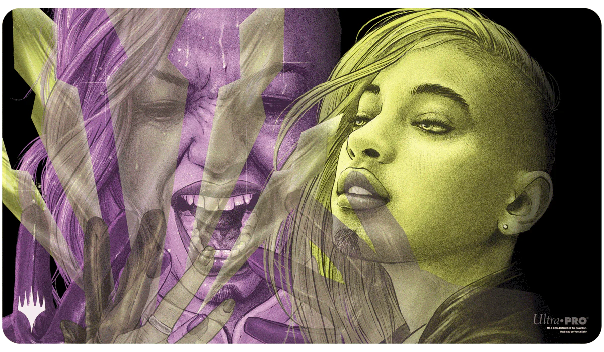 Duskmourn Niko, Light of Hope (Double Exposure Alt) Standard Gaming Playmat for Magic: The Gathering