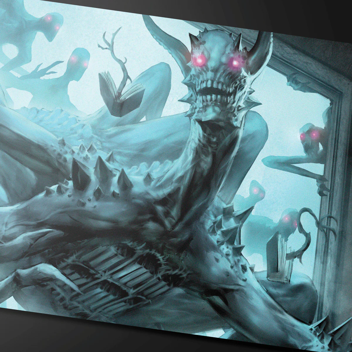Duskmourn Overlord of the Floodpits Standard Gaming Playmat for Magic: The Gathering - Image 2